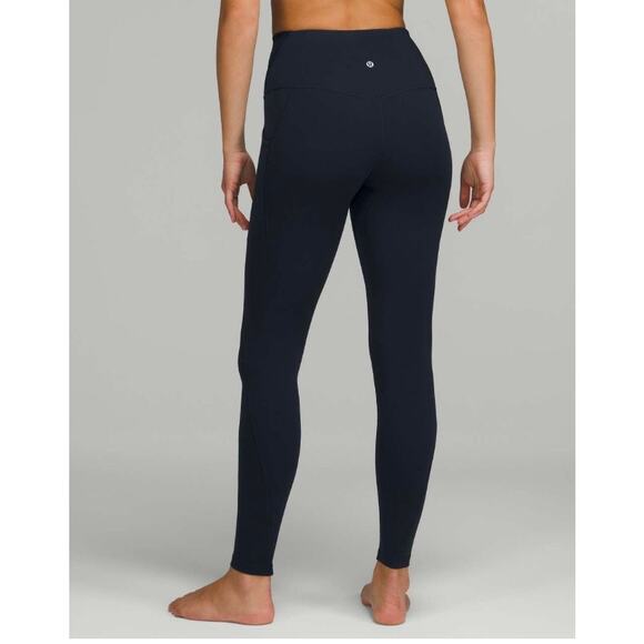 Lululemon Align High-Rise Pant with Pockets 28" True Navy 4 Active Yoga Workout - Picture 1 of 5